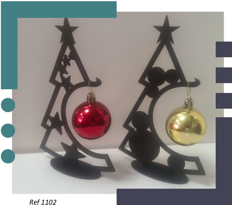 Arbol de navidad para bola DM. 3 unidades