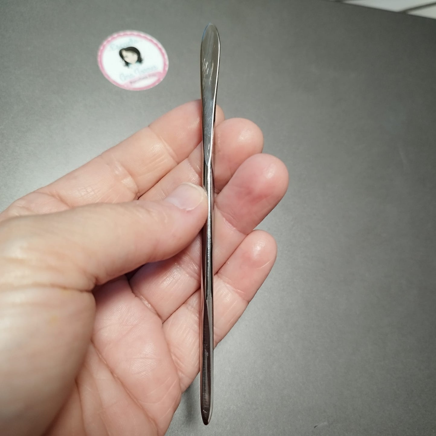 Herramienta Esteca Cucharita plana pequeña