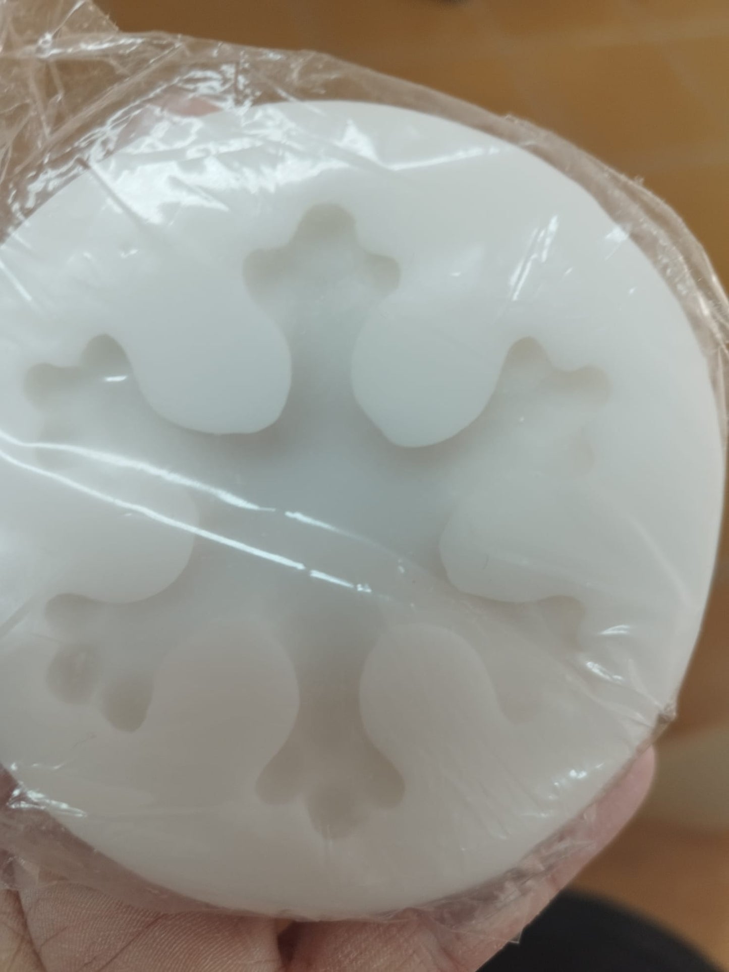 Molde copo nieve 6 cm