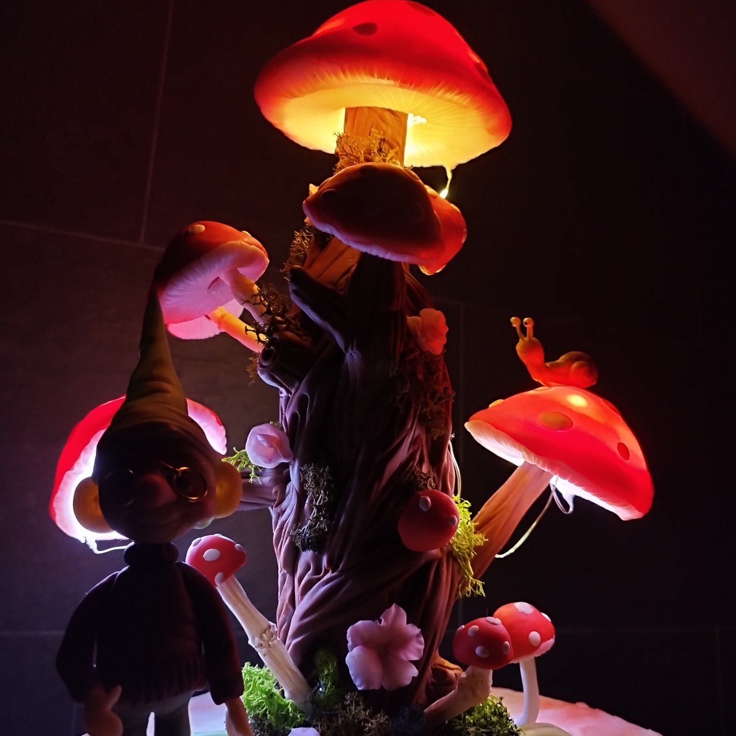 AULA VIRTUAL LAMPARA SETAS Y DUENDE