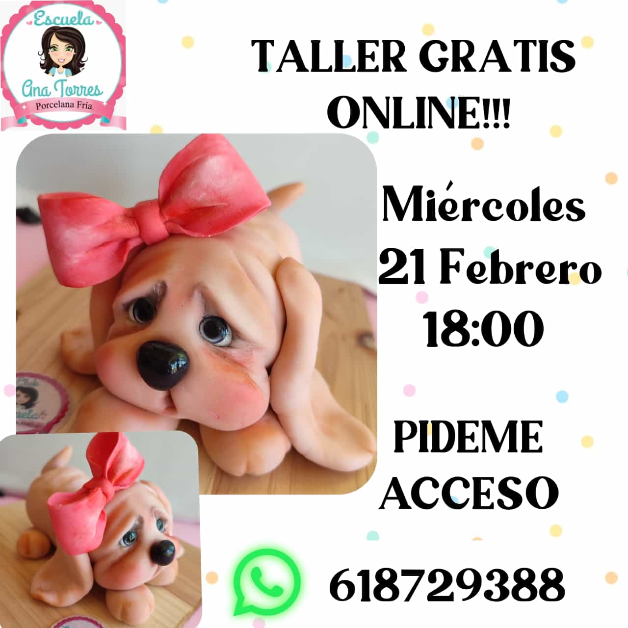 KIT PERRITA TALLER GRATIS 21 FEBRERO