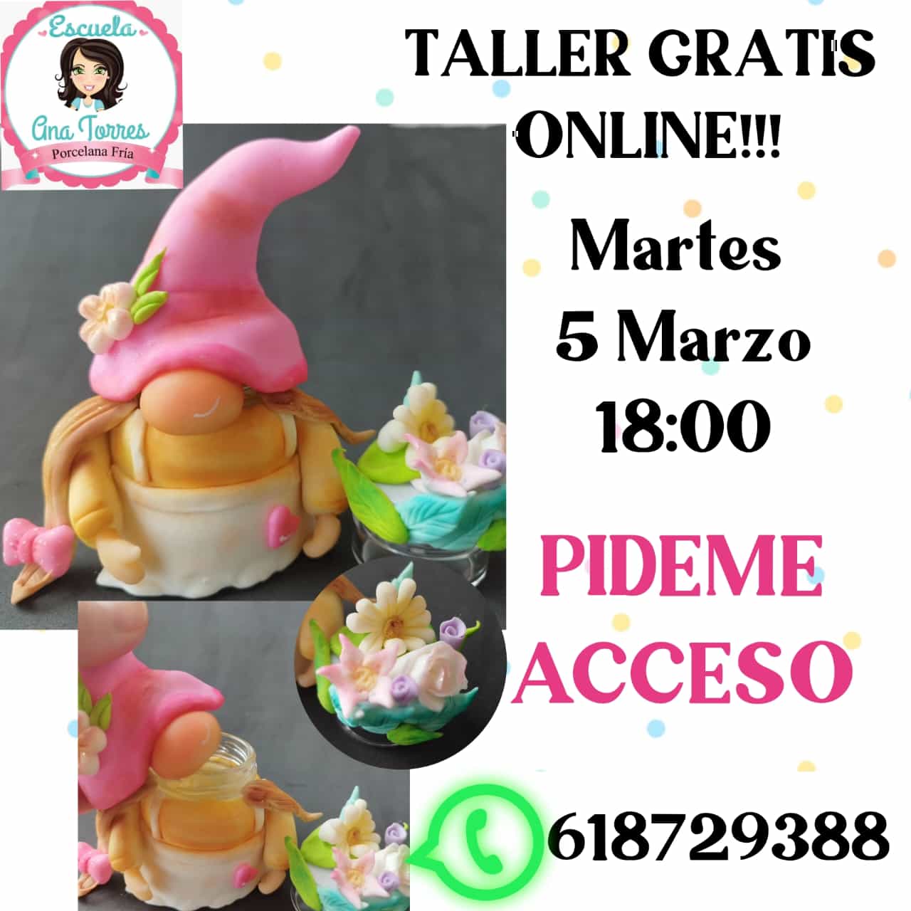 KIT GNOMA TALLER GRATIS 5 MARZO