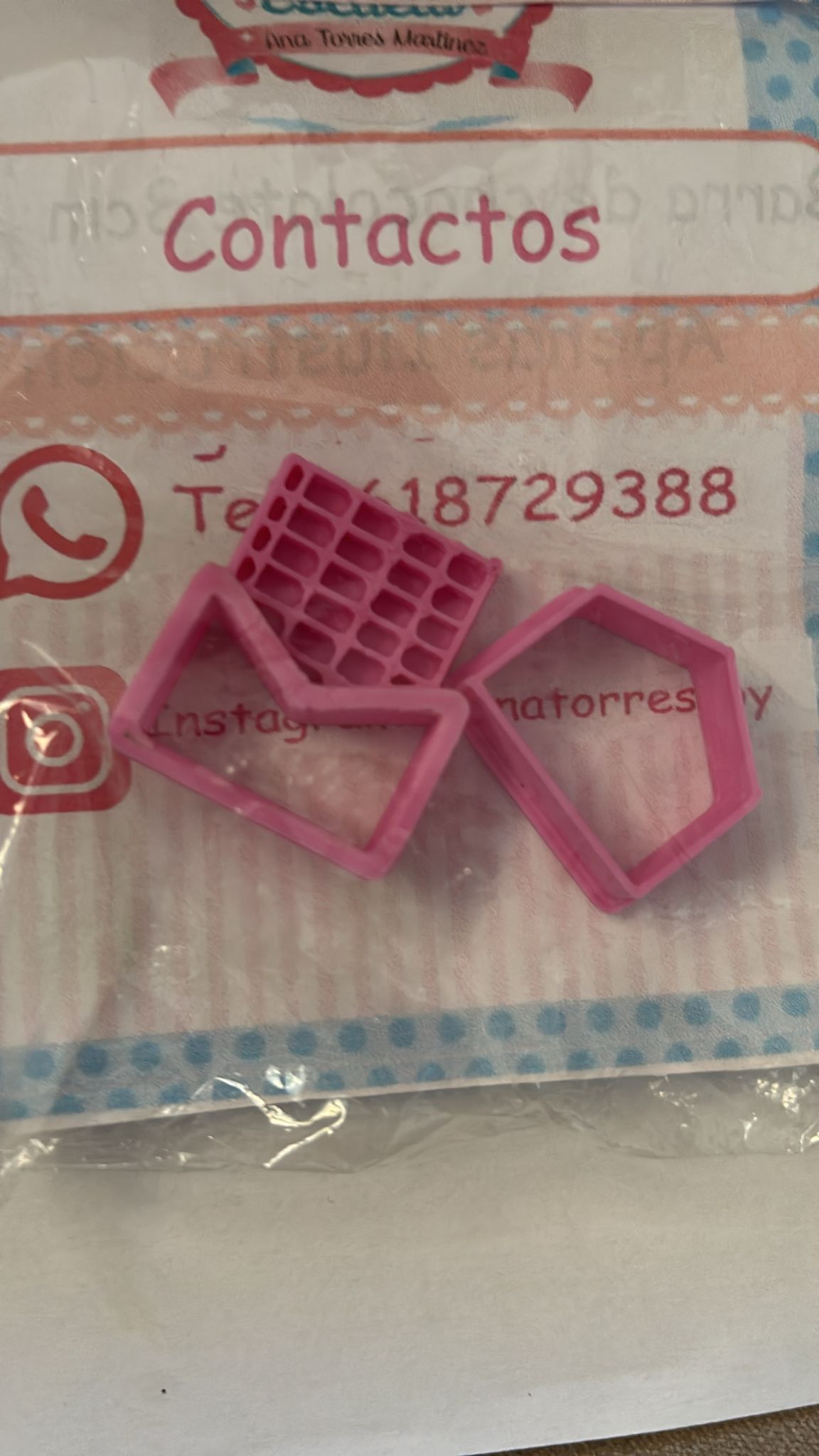 Cortador chocolate 3 cm