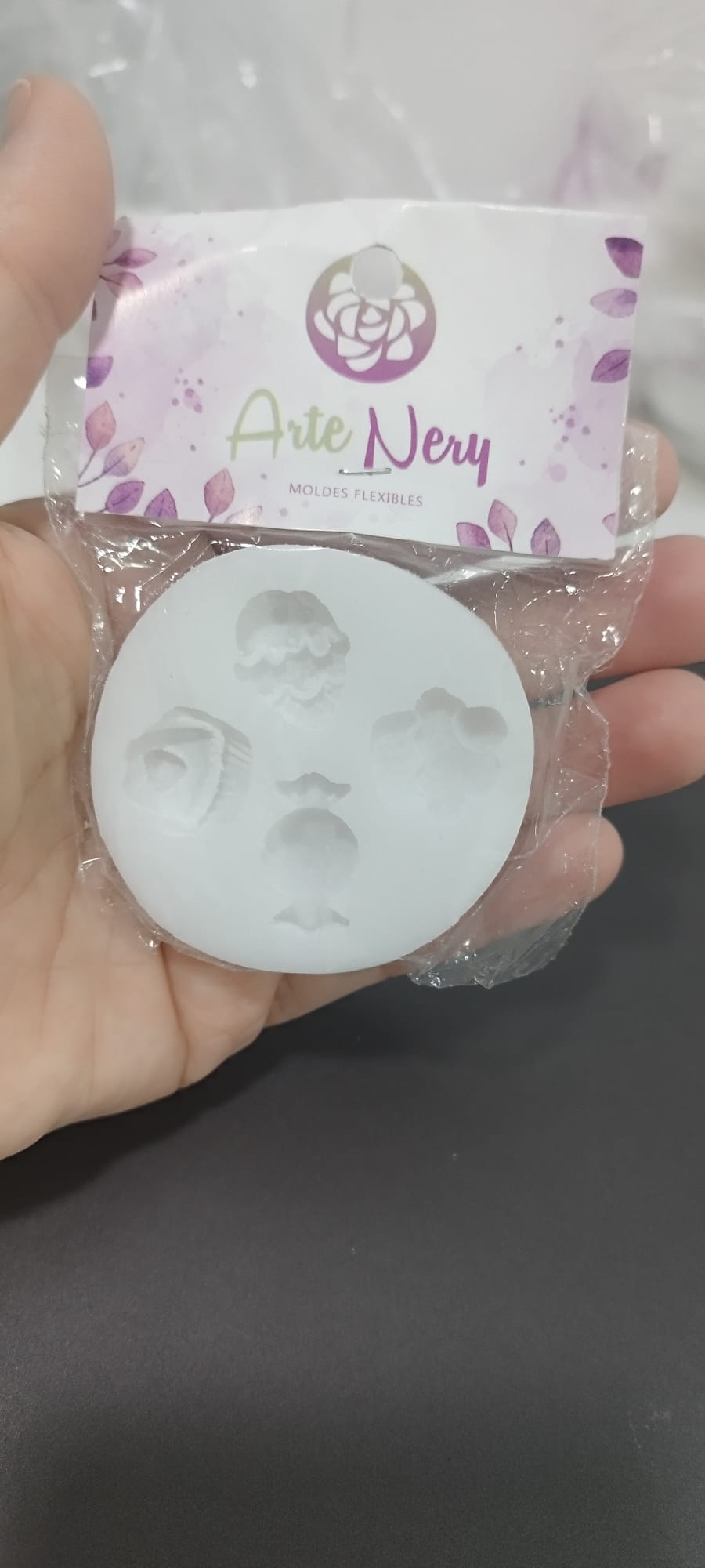 Molde Artenery cupcakes y caramelos mini R7046