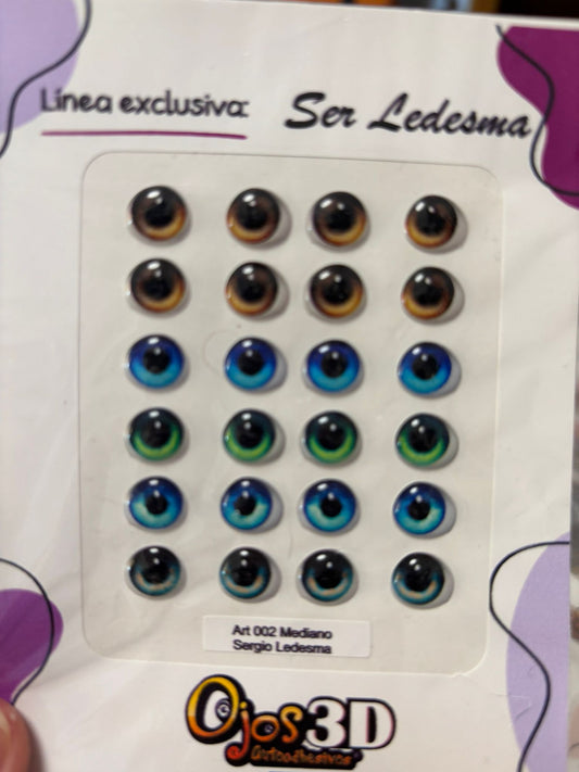 Ojitos resinados 002 Sergio Ledesma