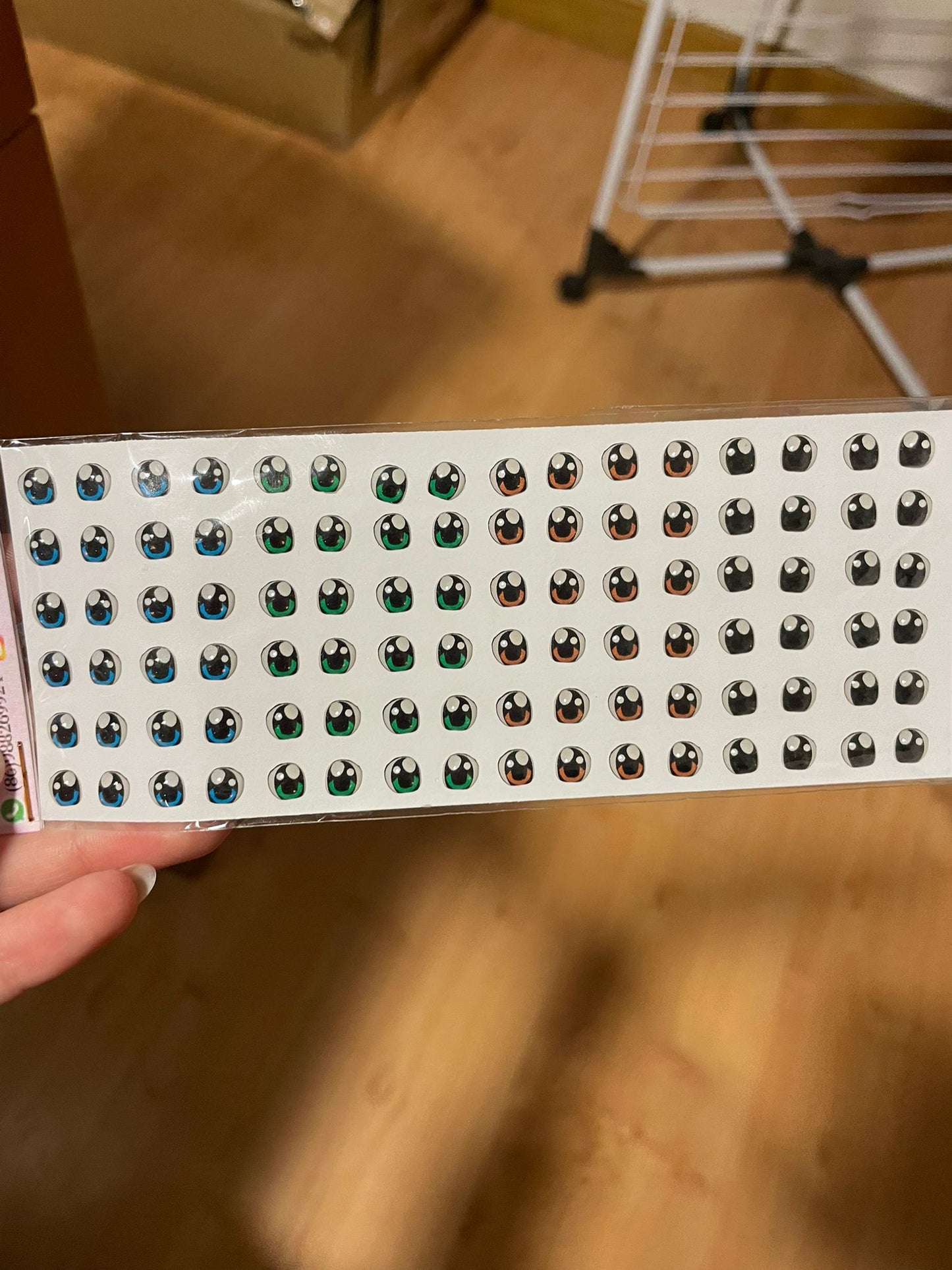 Ojitos resinados Verarte 035