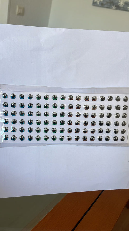 Ojitos resinados Verarte 035