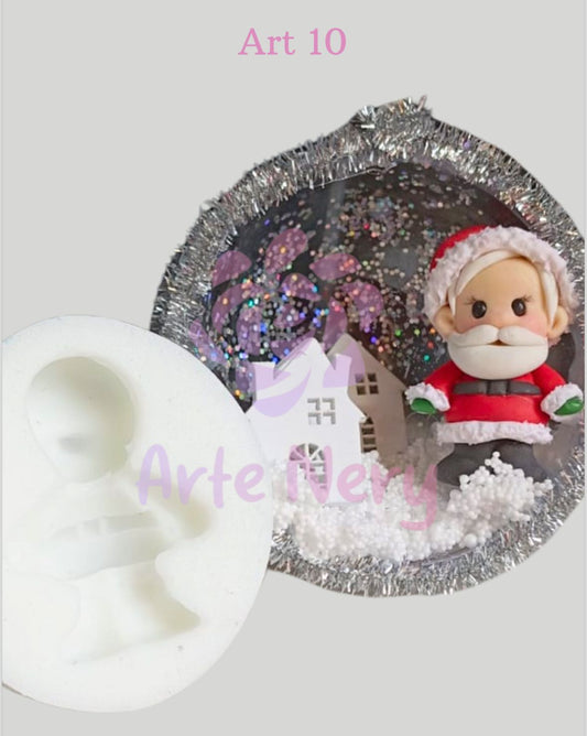 Molde Artenery Art 10 Papa Noel