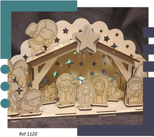 Belen Completo en DM 1120