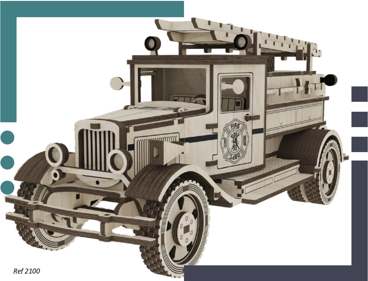 Camión Bomberos Antiguo DM