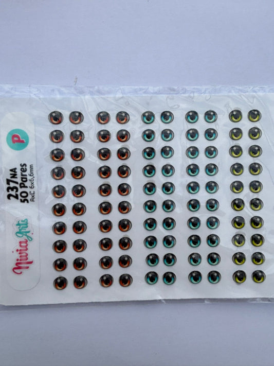 Ojitos Resinados 237