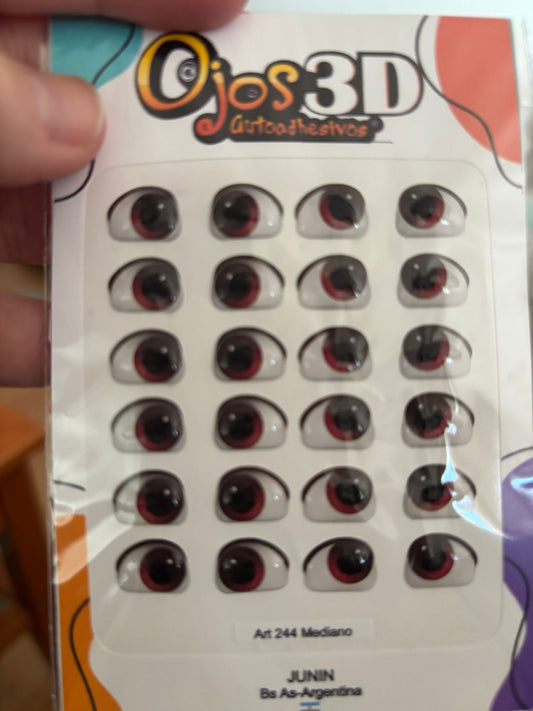 Ojitos 3D  244
