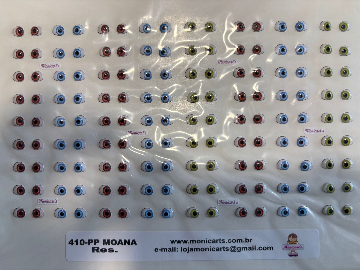 Ojitos Resinados 410