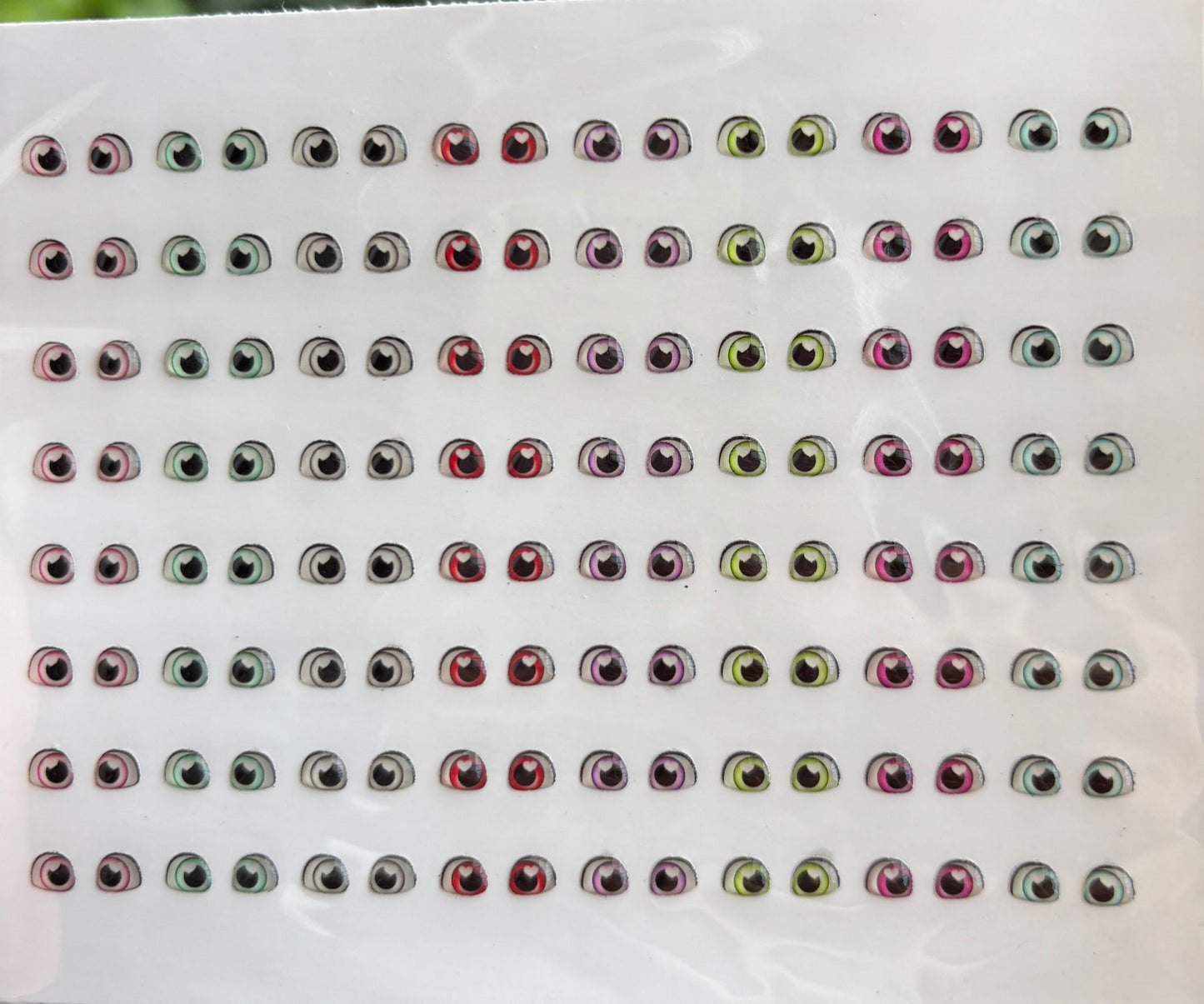 Ojitos resinados 608NA