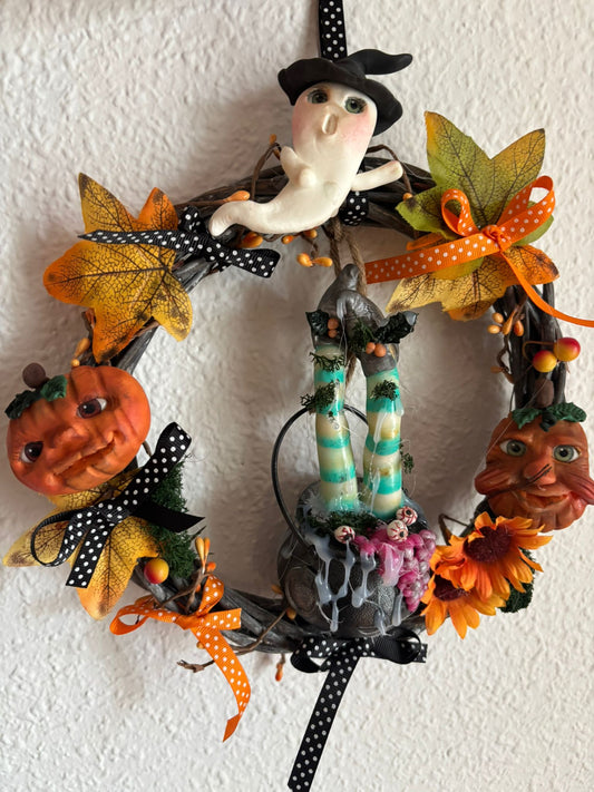 KIT CORONA HALLOWEEN CON AULA VIRTUAL