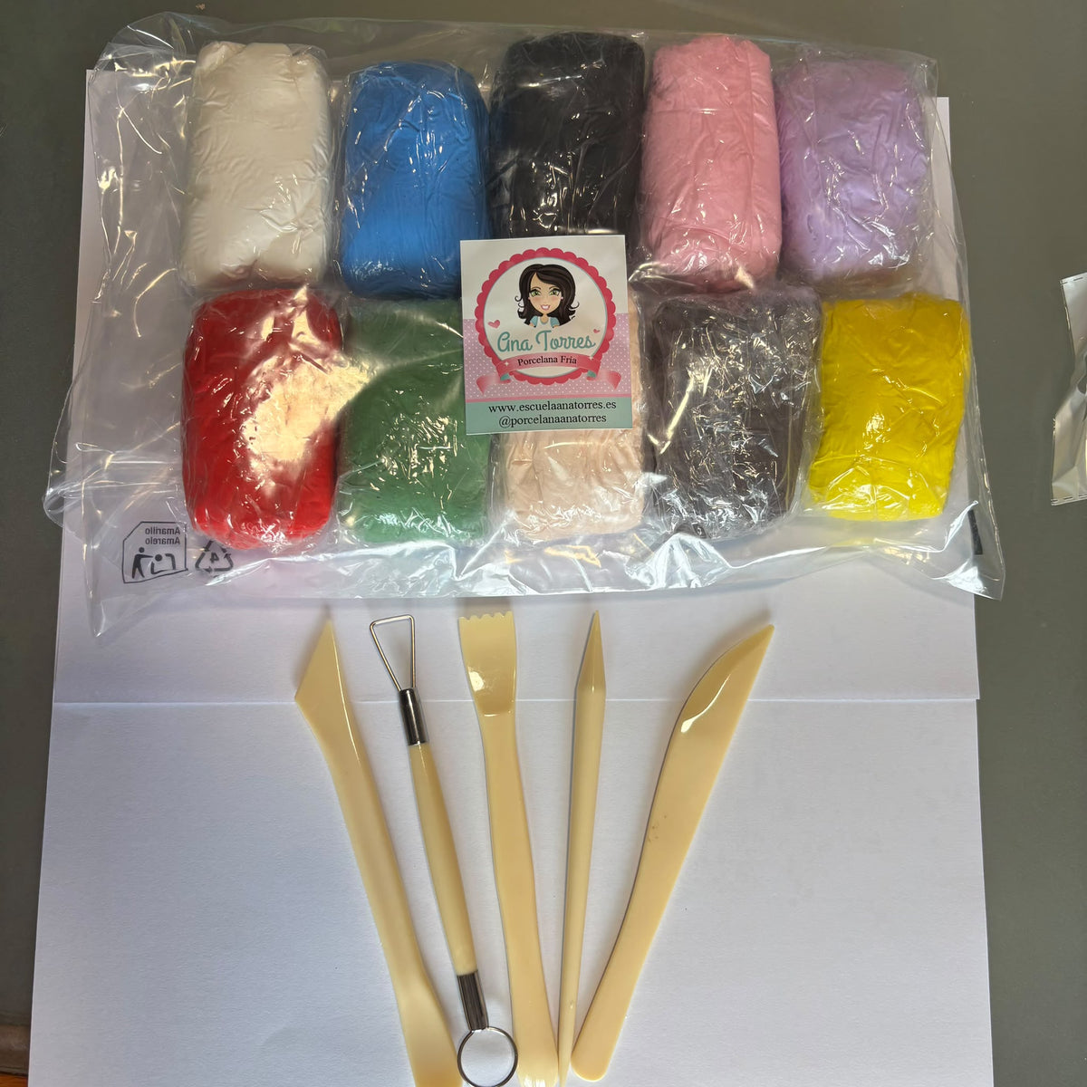 Kit Iniciación Colores Porcelana Fría