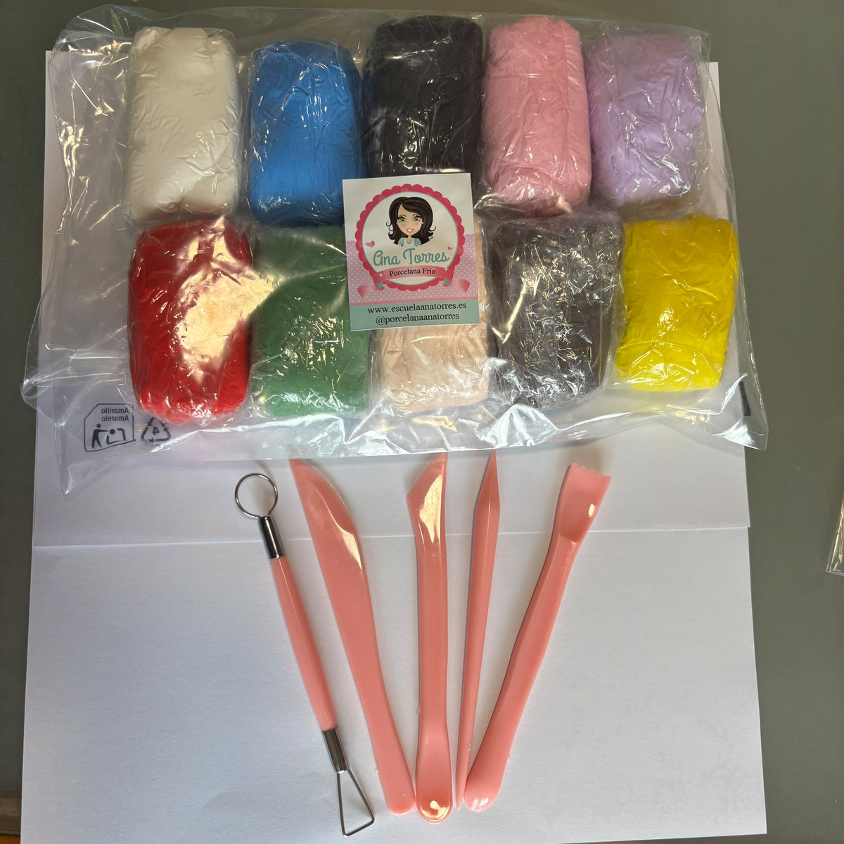 Kit Iniciación Colores Porcelana Fría