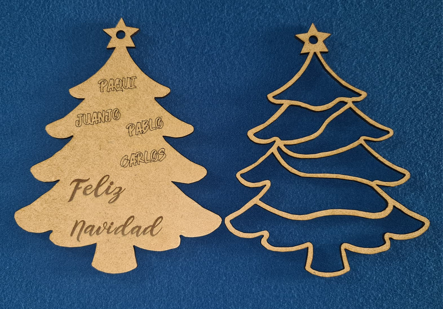 Arbol de Navidad con nombres Personalizado DM