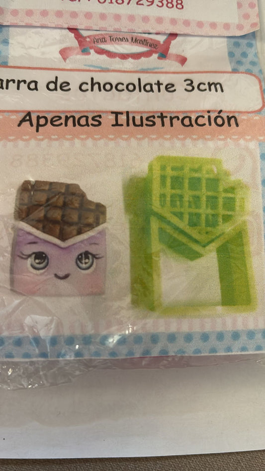 Cortador chocolate 3 cm