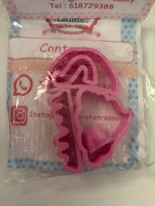 Cortador Cupcake con textura