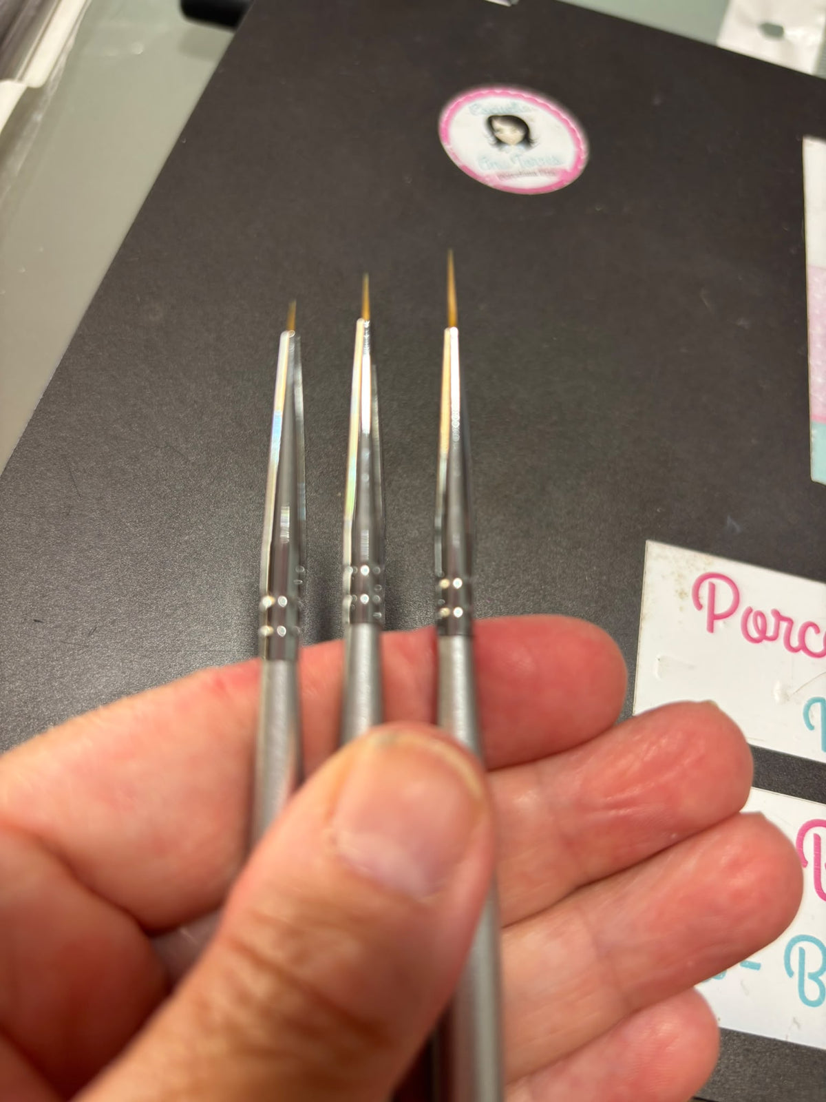 Kit 3 Pinceles Linner  finito