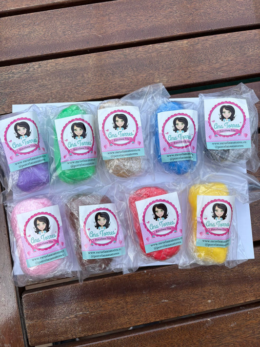 KIT 10 PORCELANA COLORES