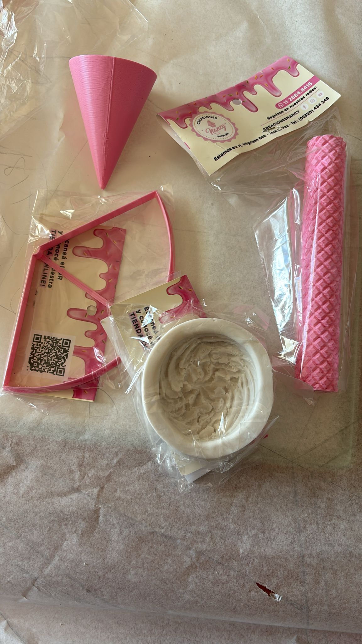 Kit Helado Pequeño con crema