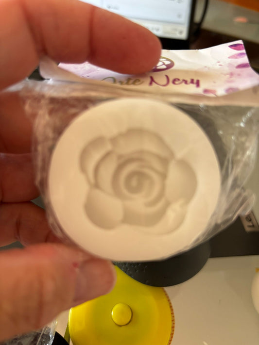 Molde Flor Rosa
