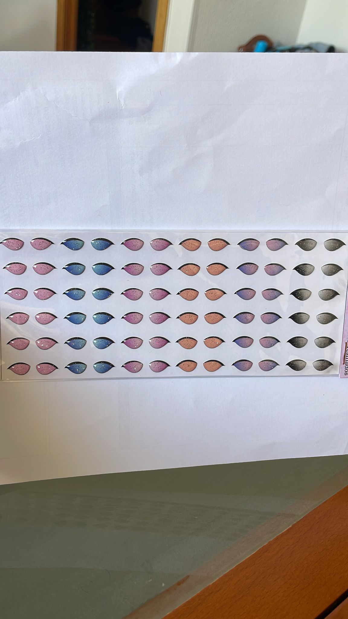 Ojitos resinados Verarte Parpados