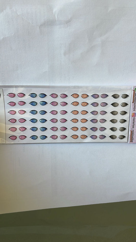 Ojitos resinados Verarte Parpados